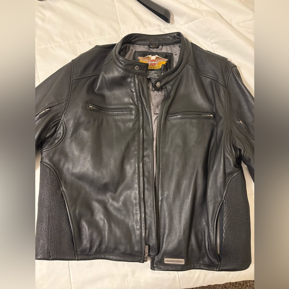 Harley-Davidson Black Leather Jacket